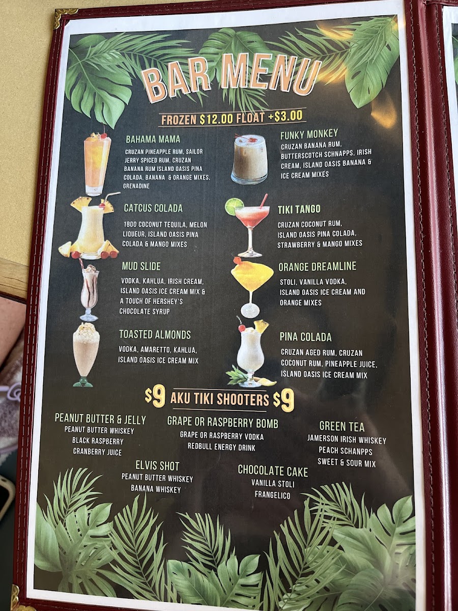Traders Restaurant & Tiki Lounge Menu - Image 3